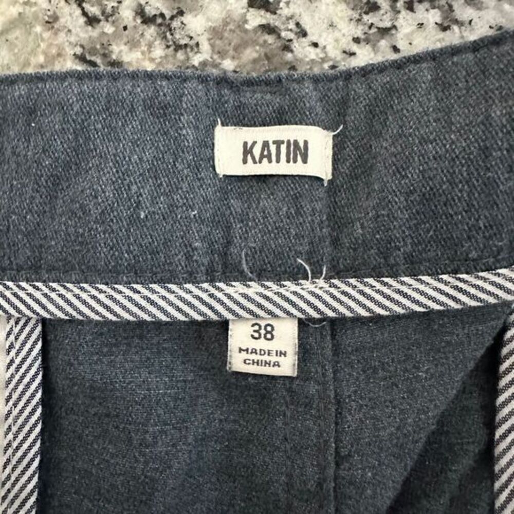 Katin Men's Court Flat Front Chino Shorts‎ Blue Size 38 Casual - Picture 3 of 10